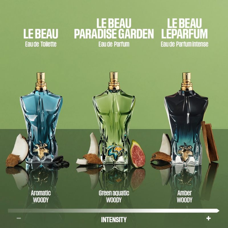 Perfume Masculino Le Beau Paradise Garden de Jean Paul Gaultier