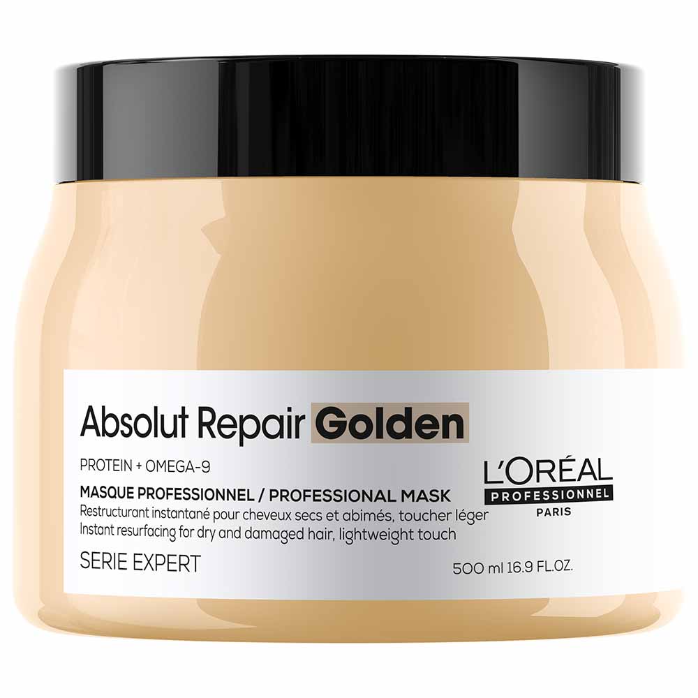 Máscara de Tratamento L'Oréal Professionnel Absolut Repair Golden Com Proteína e Ômega 9
