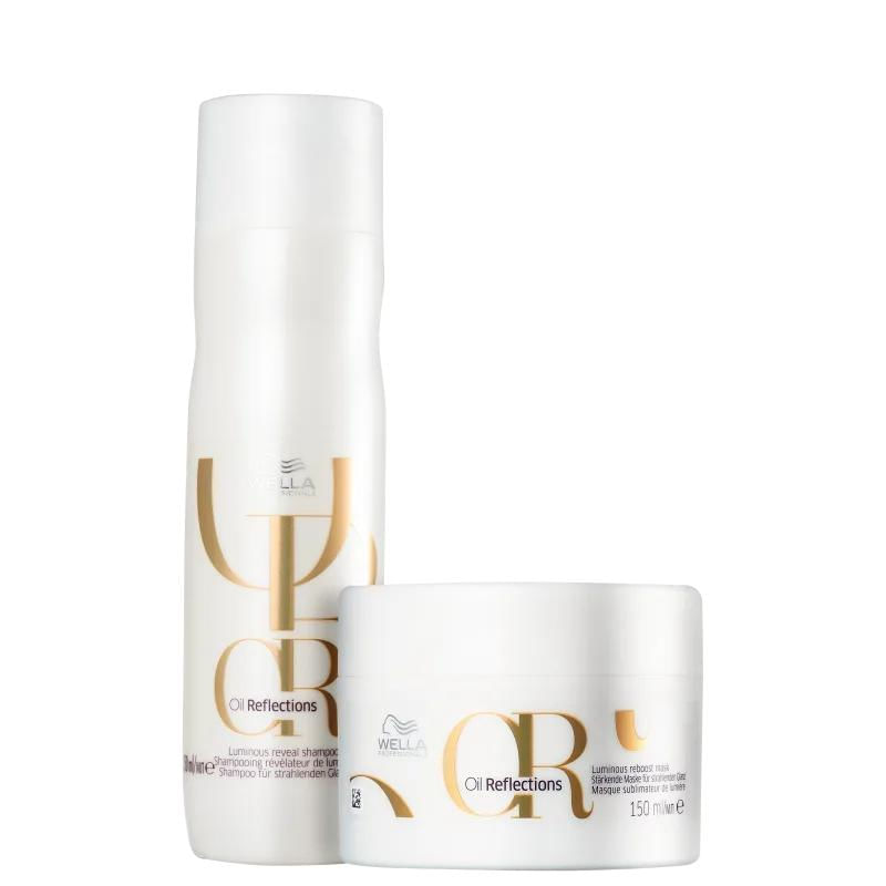 Wella Oil Reflections Kit Shampoo 250ml e Máscara 150ml