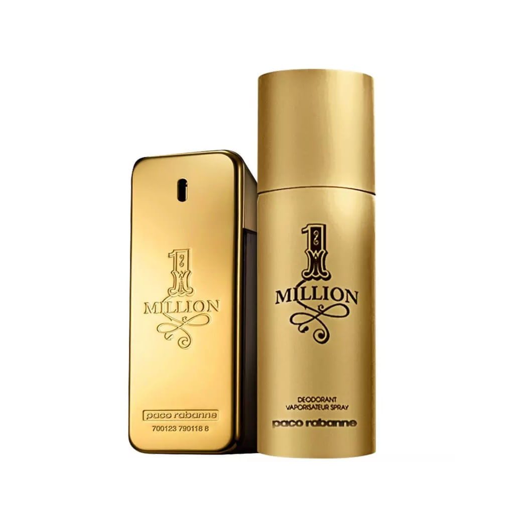 Paco Rabanne 1 Million Edt Masc 200Ml + Deo 150Ml