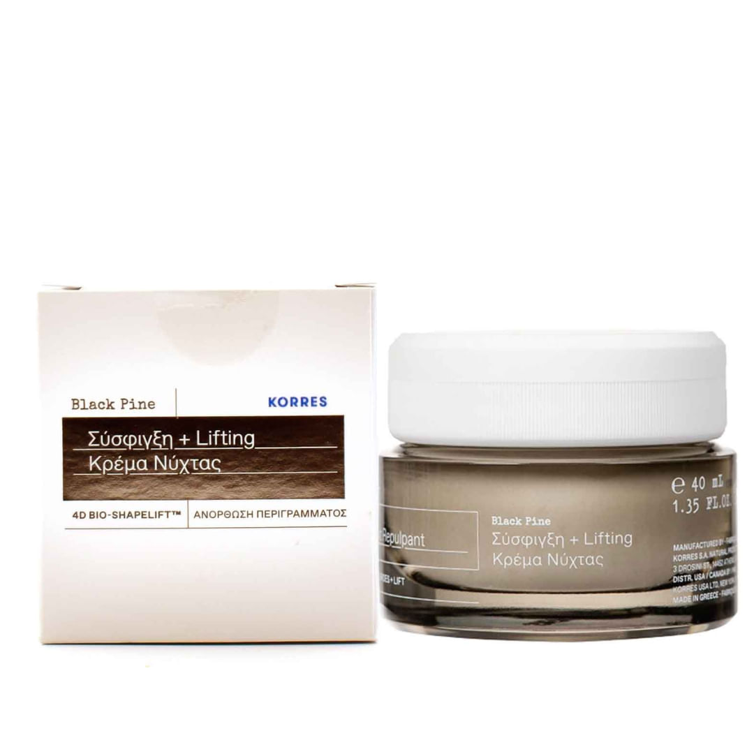 Korres Black Pine Antiaging Sleeping - Creme Facial Noturno 40ml