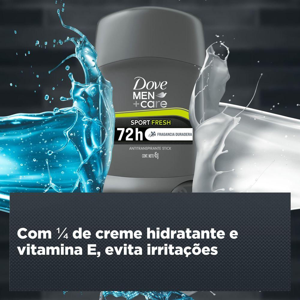 Desodorante Antitranspirante Stick Dove Men+Care Sport Fresh 45g