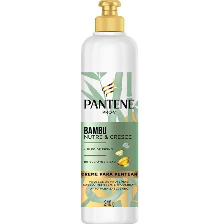 CREME PARA PENTEAR PANTENE BAMBU 240G