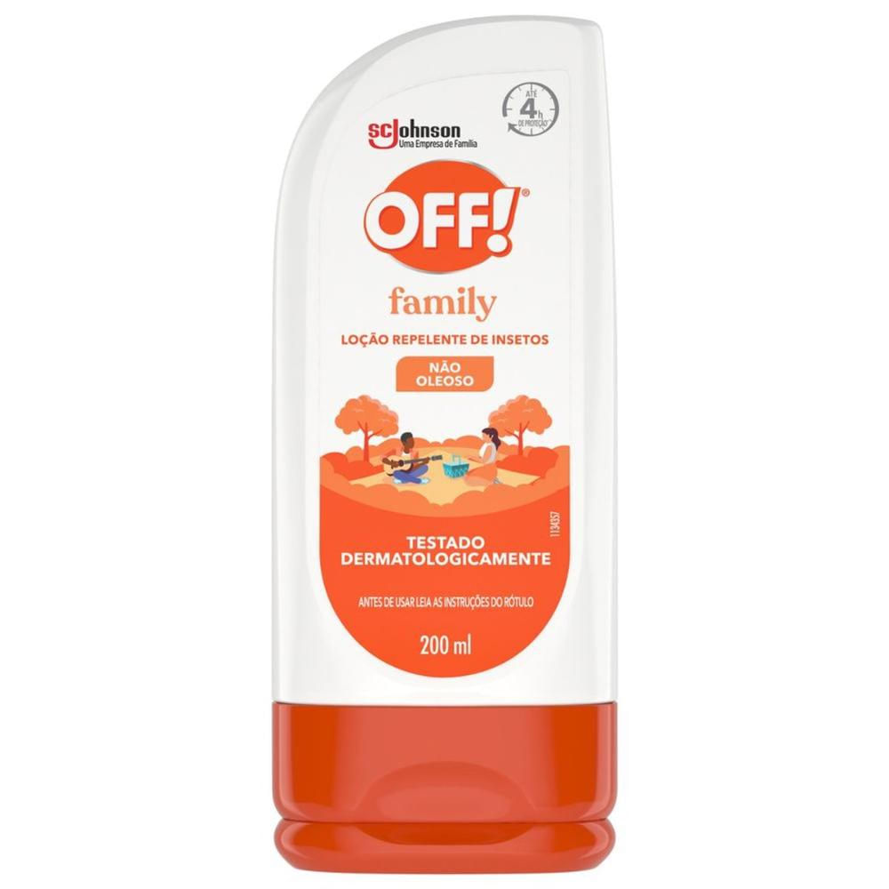 Repelente Loção Off! Family 200ml