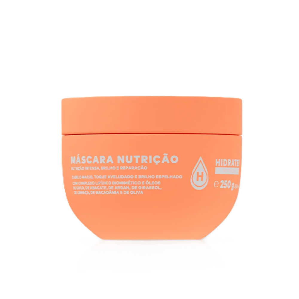 Máscara Capilar Hidratei Nutrição 250g Máscara Capilar Hidratei 200ml Nutrição