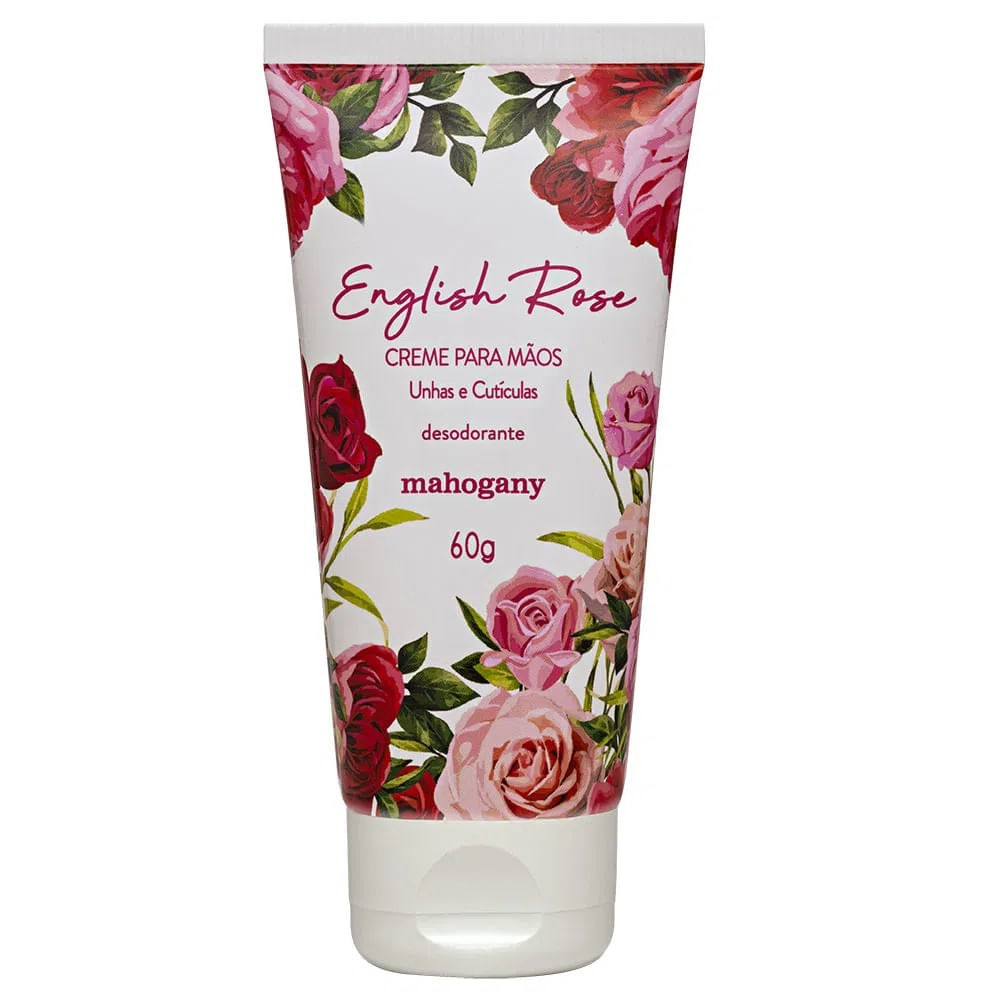 Mahogany Desod Corporal English Rose Creme Para Mãos 60g