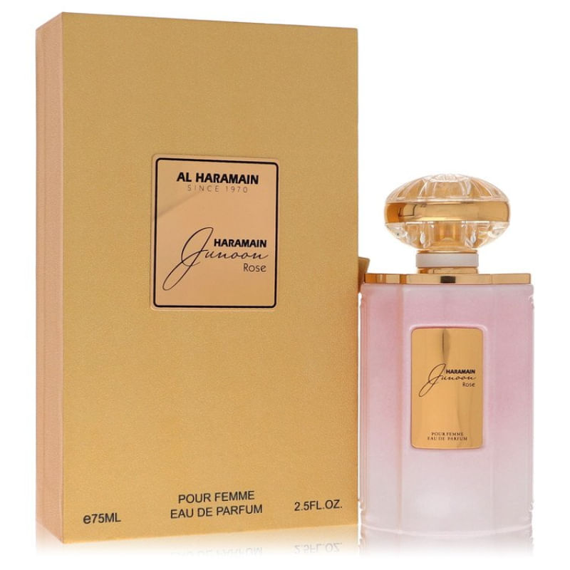 Perfume Feminino Junoon Rose Al Haramain 75 ML Eau De Parfum,