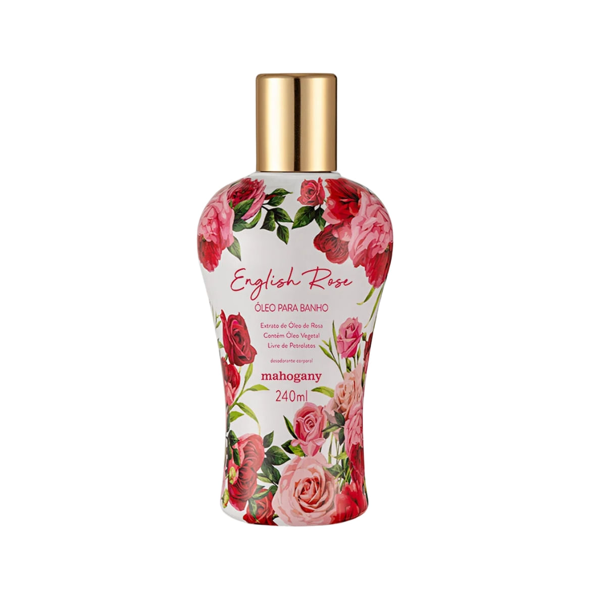 Mahogany Óleo Banho English Rose Feminino 240Ml
