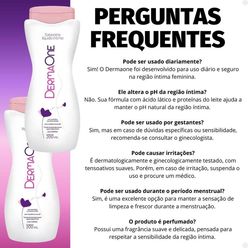 Dermaone Kit C/ 2 Sabonete Líquido Íntimo 200ml - Época Cosméticos