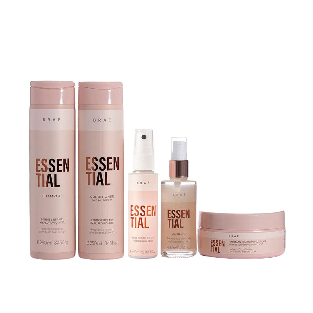 Kit Braé Essential Home Care Full Manutenção (5 Produtos)