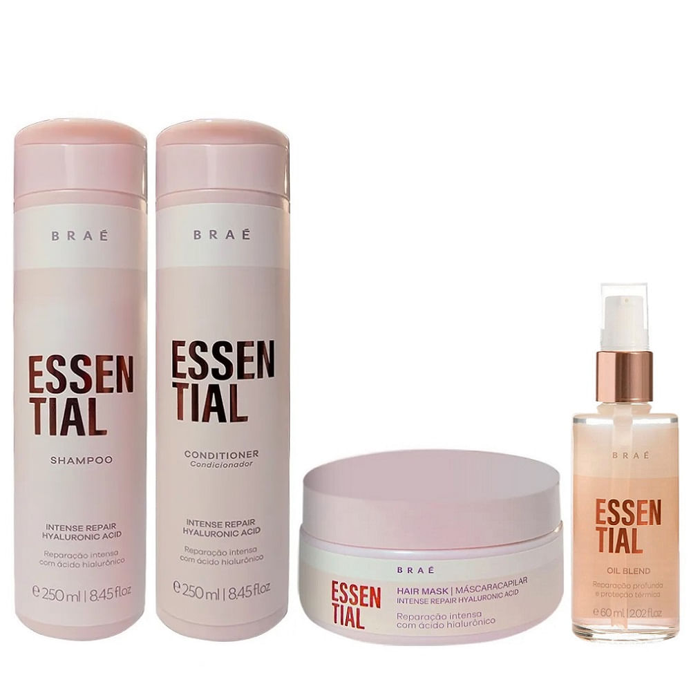 Kit Braé Essential Home Care Oil Blend (4 Produtos)