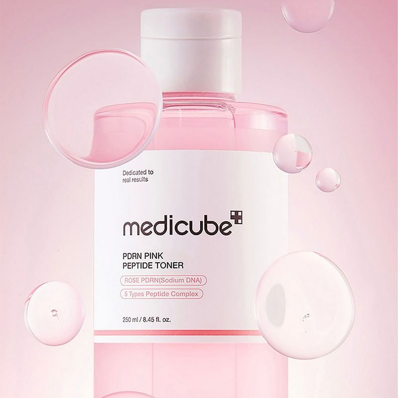 Medicube PDRN ピンクライン4点＋Micro Toner Spray Medicube PDRN Pink Cica - Tônico Calmante - Época Cosméticos