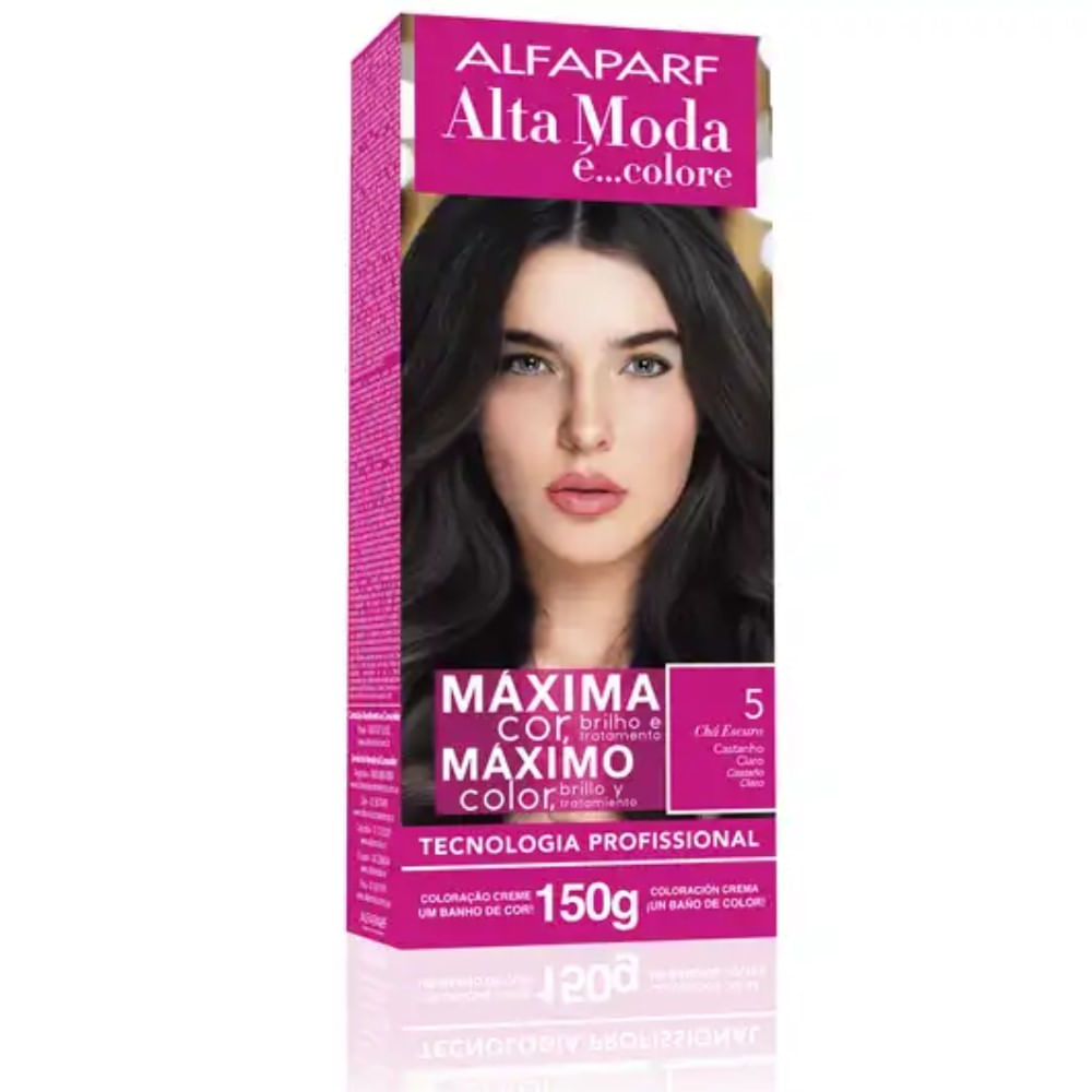 Coloração 5.0 Castanho Claro Alta Moda 150G