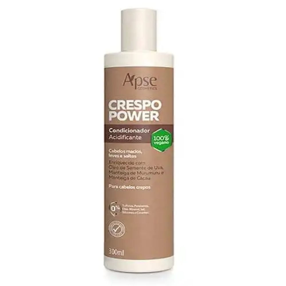 Condicionador Crespo Power Acidificante Apse 300ML