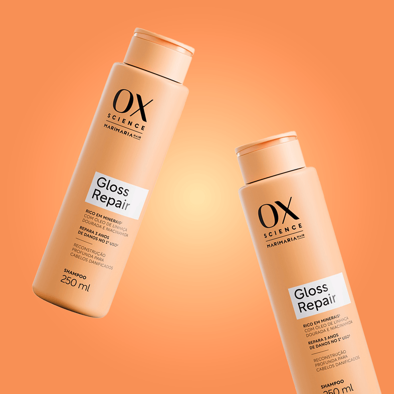 Shampoo Ox Mari Maria Science Gloss Repair - Época Cosméticos