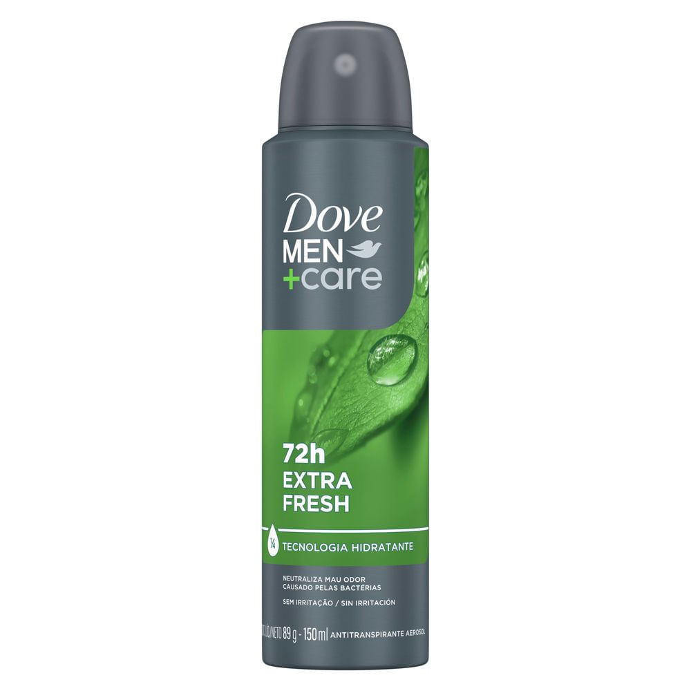 Desodorante Antitranspirante Aerosol Dove Men + Care Extra Fresh 150ml Desodorante Aerosol Dove Men+Care Extra Fresh 150ml