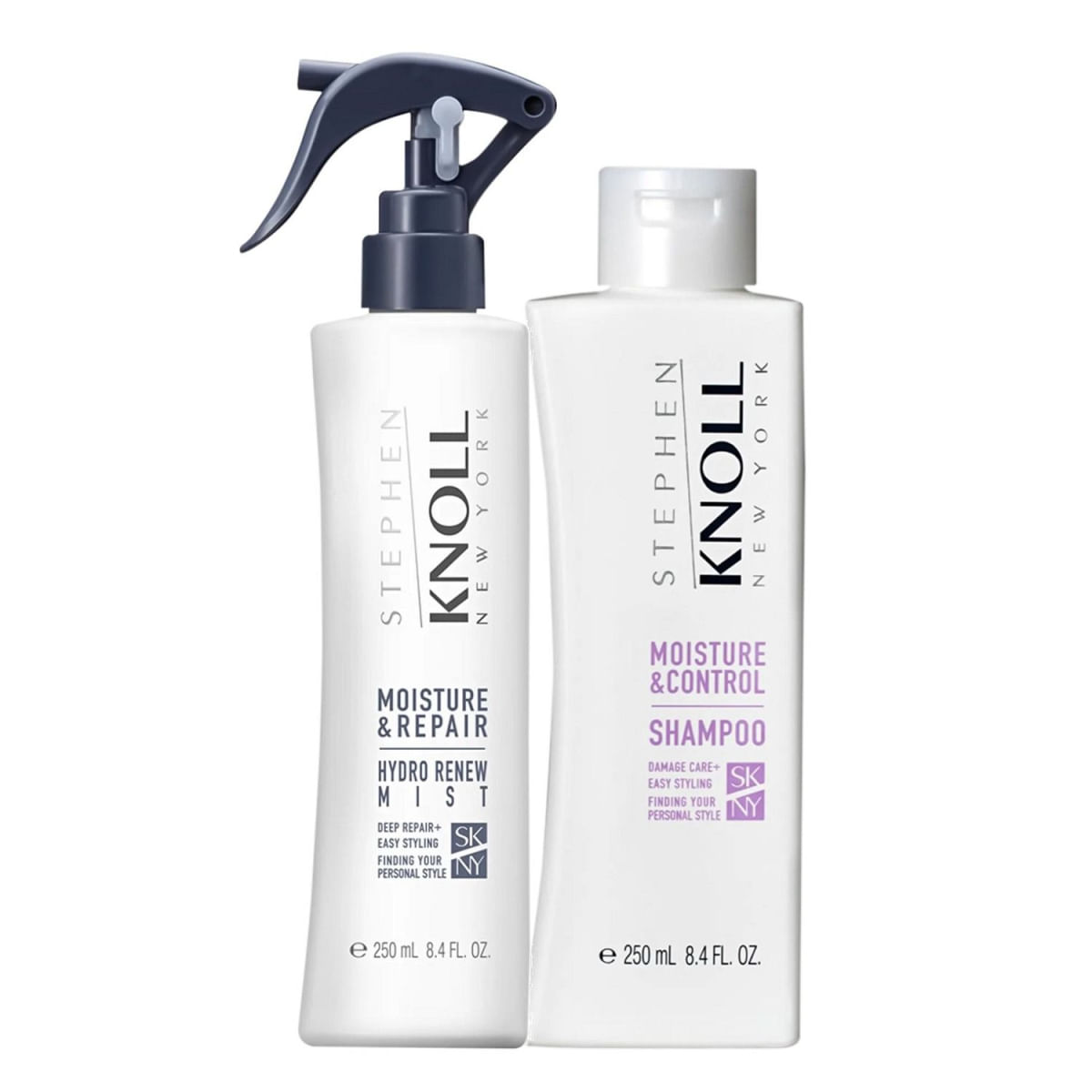 Kit Stephen Knoll Moisture & Control - Shampoo 250ml + Leave-in 250ml ...