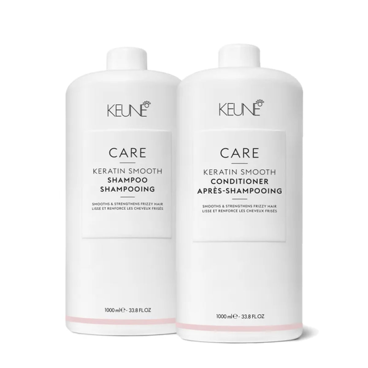 Kit Keune Care Keratin Smooth - Shampoo 1L + Condicionador 1L