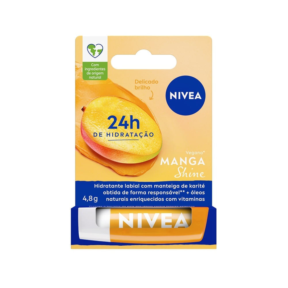 Hidratante Labial Nivea Manga 4,8g