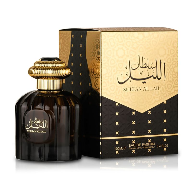 Al Wataniah Sultan Al Lail Perfume Árabe Masculino Eau de Parfum