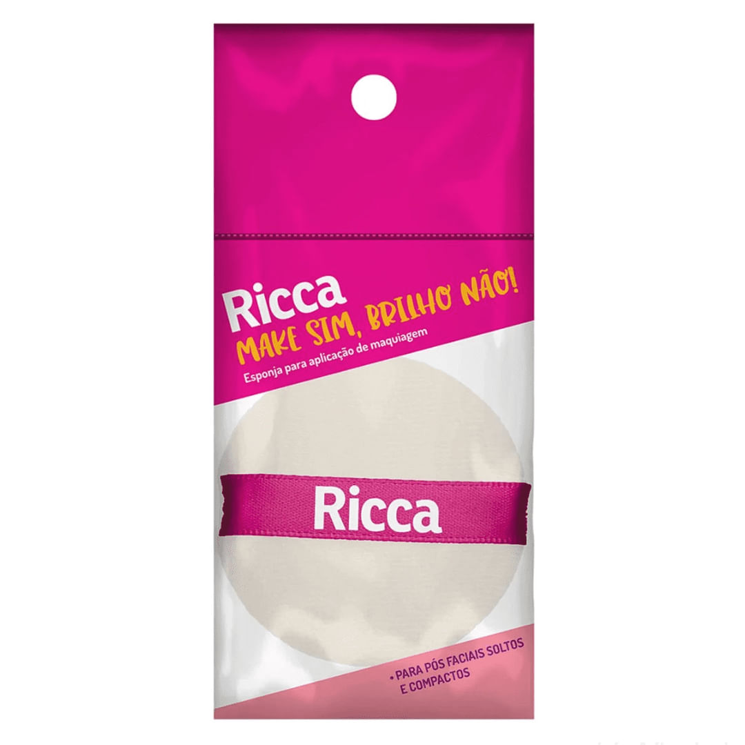 Ricca Puff Para Maquiagem Médio (2uni)
