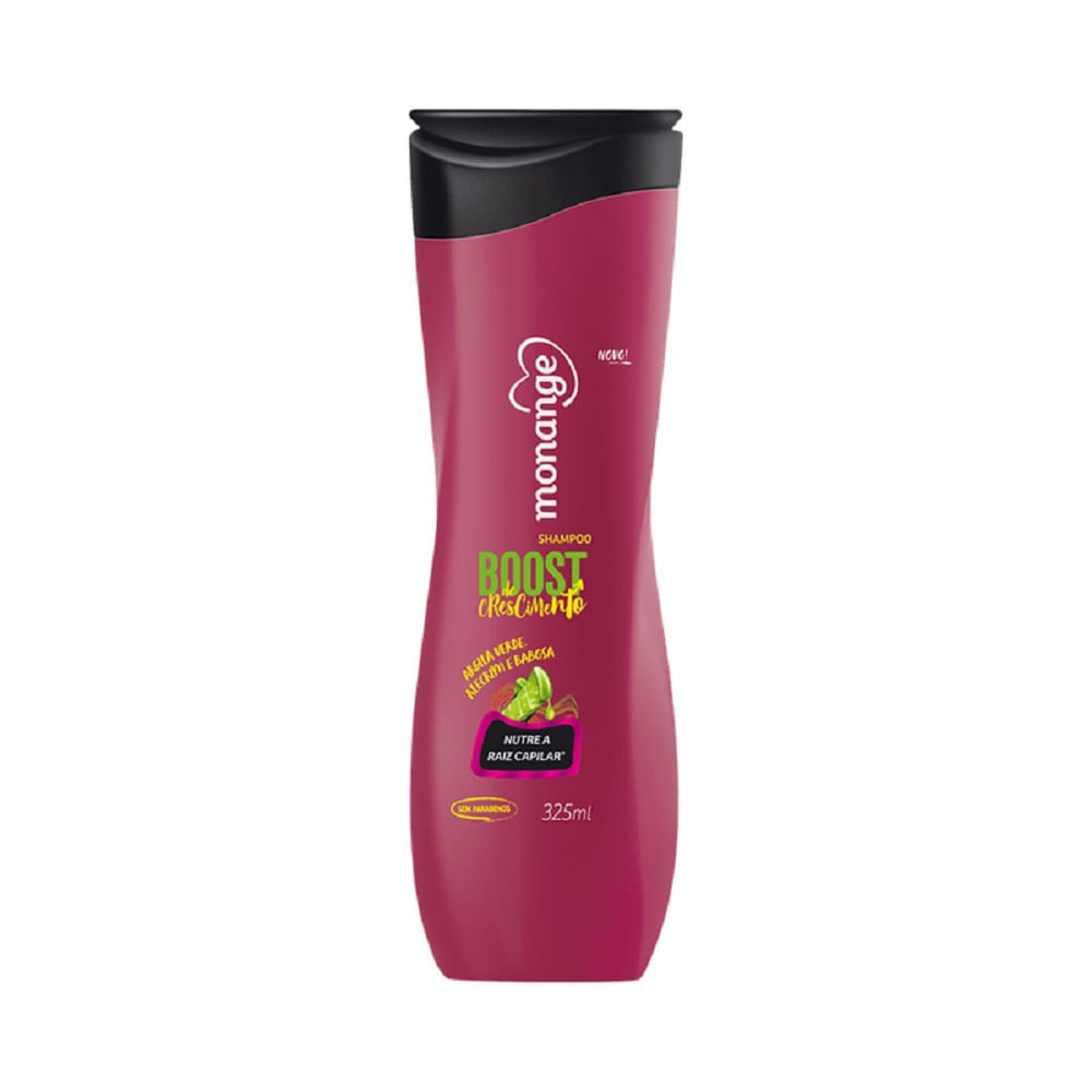 Shampoo Monange Boost de Crescimento 325ml