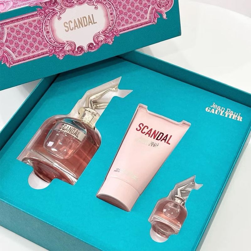 Kit Jean Paul Gaultier Scandal Feminino Edp 80ml + 6ml + Loção