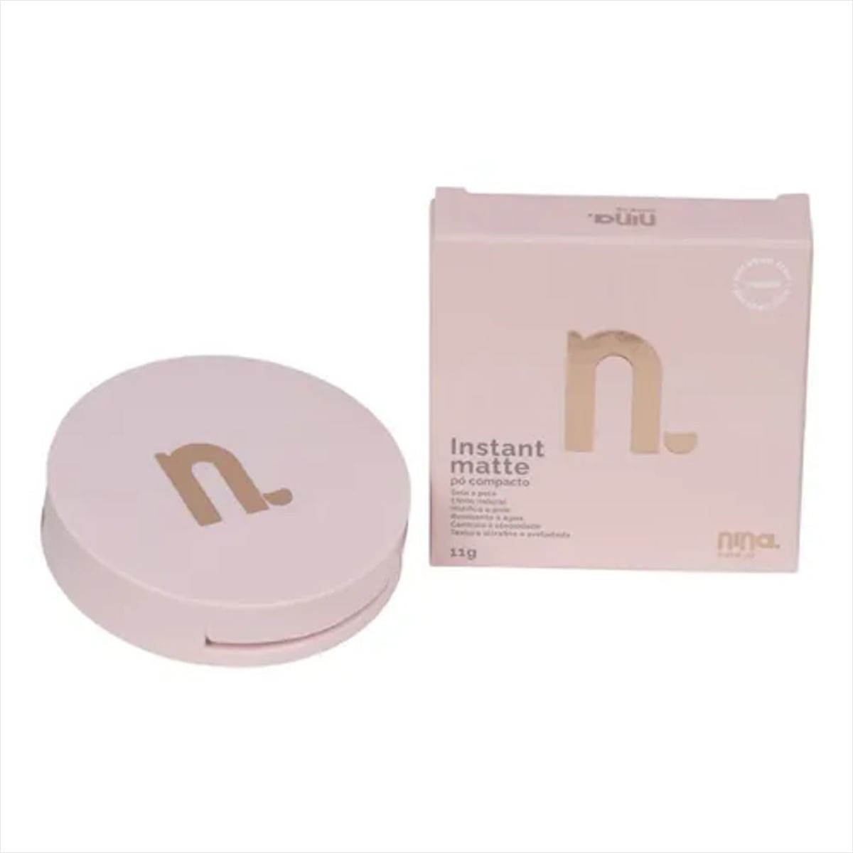 Nina Makeup Pó Compacto Matte Instant 11g