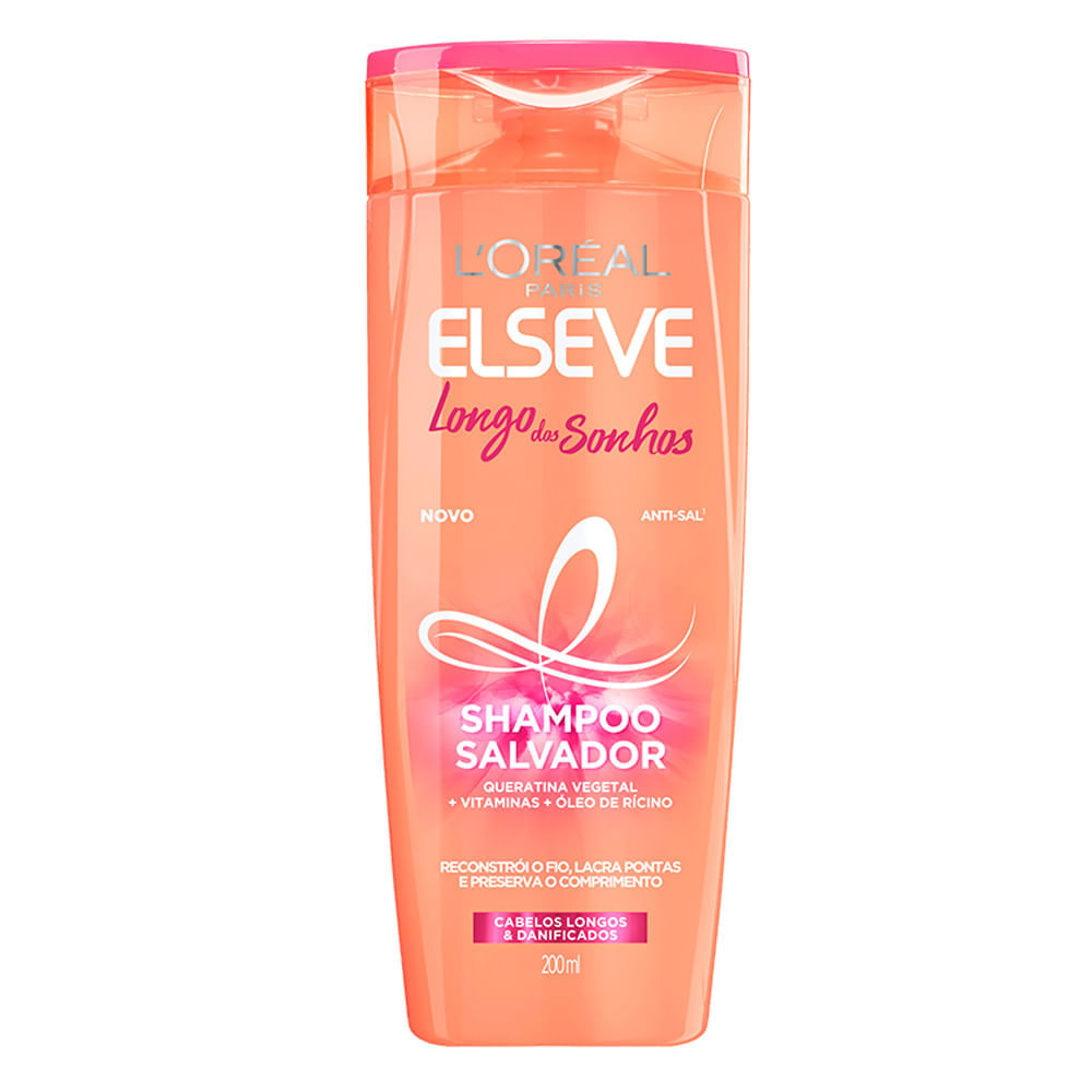 Shampoo Elseve Longo dos Sonhos  200ml