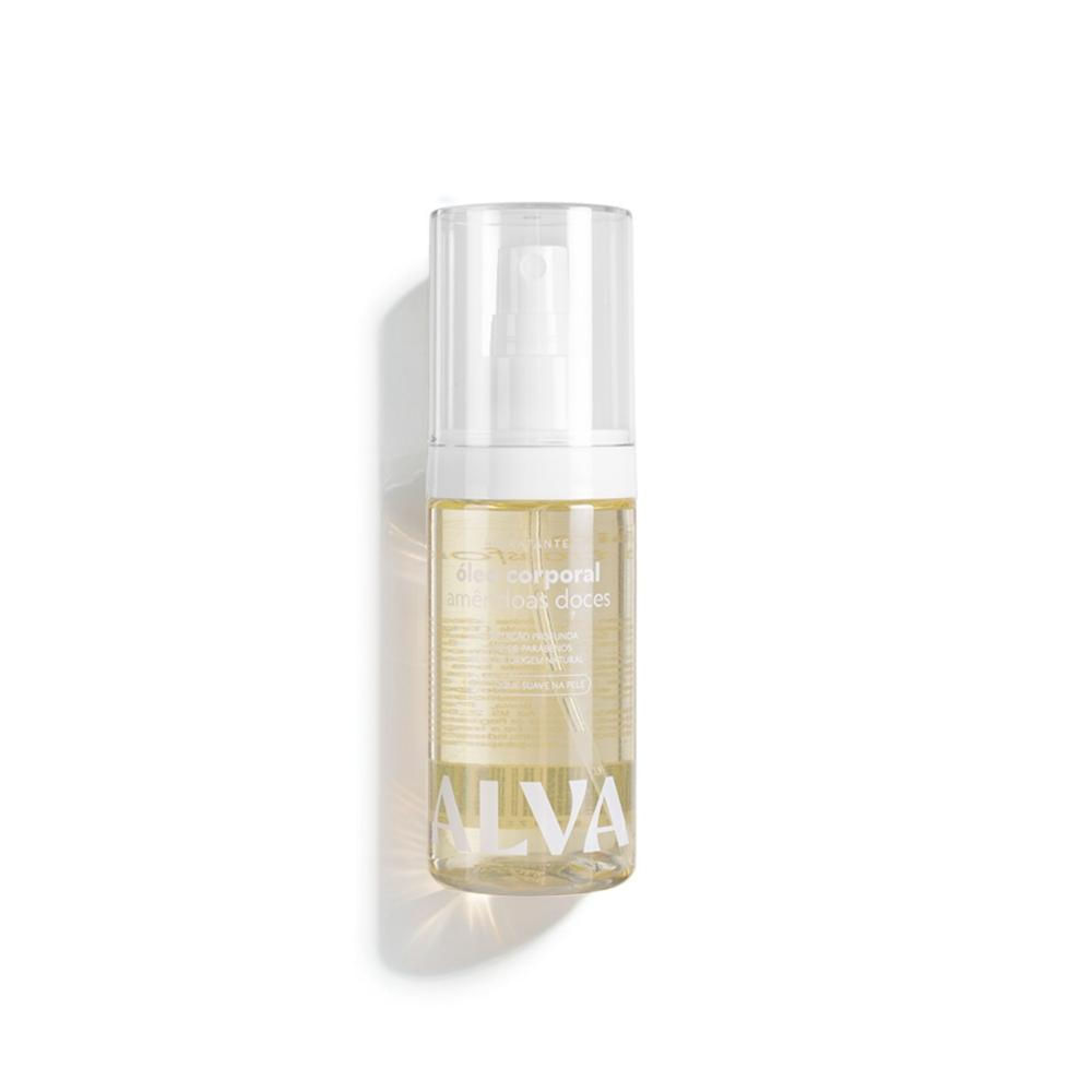 Óleo Hidratante Corporal Amêndoa Doce 100ml: Pele Macia, Suave e Profundamente Nutrida Alva