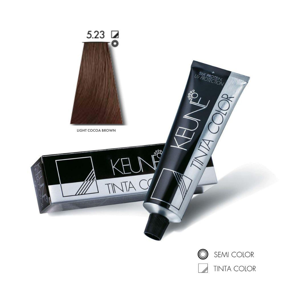 Tinta Color Keune 5.23 Light Cocoa Brown 60ml