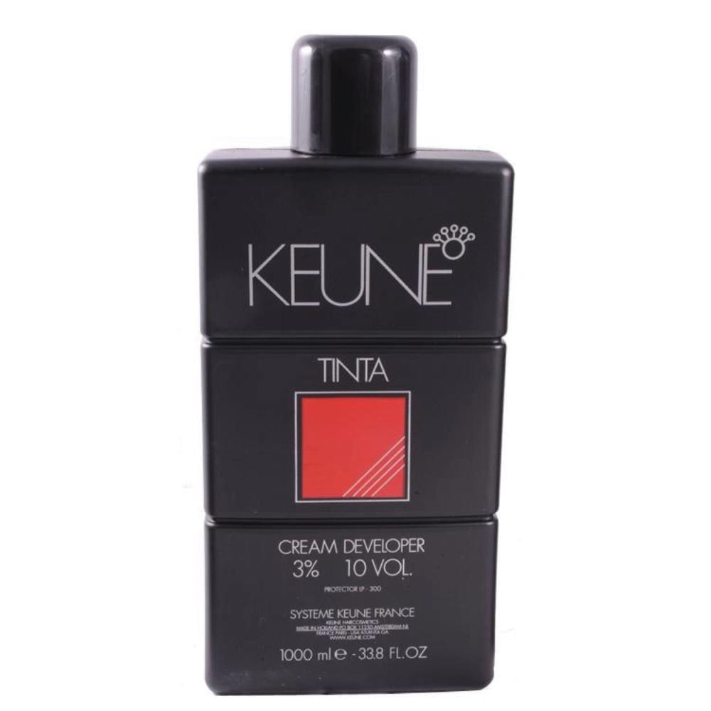 Tinta Cream Developer Creme Oxidante 3% 10Vol Keune 1l