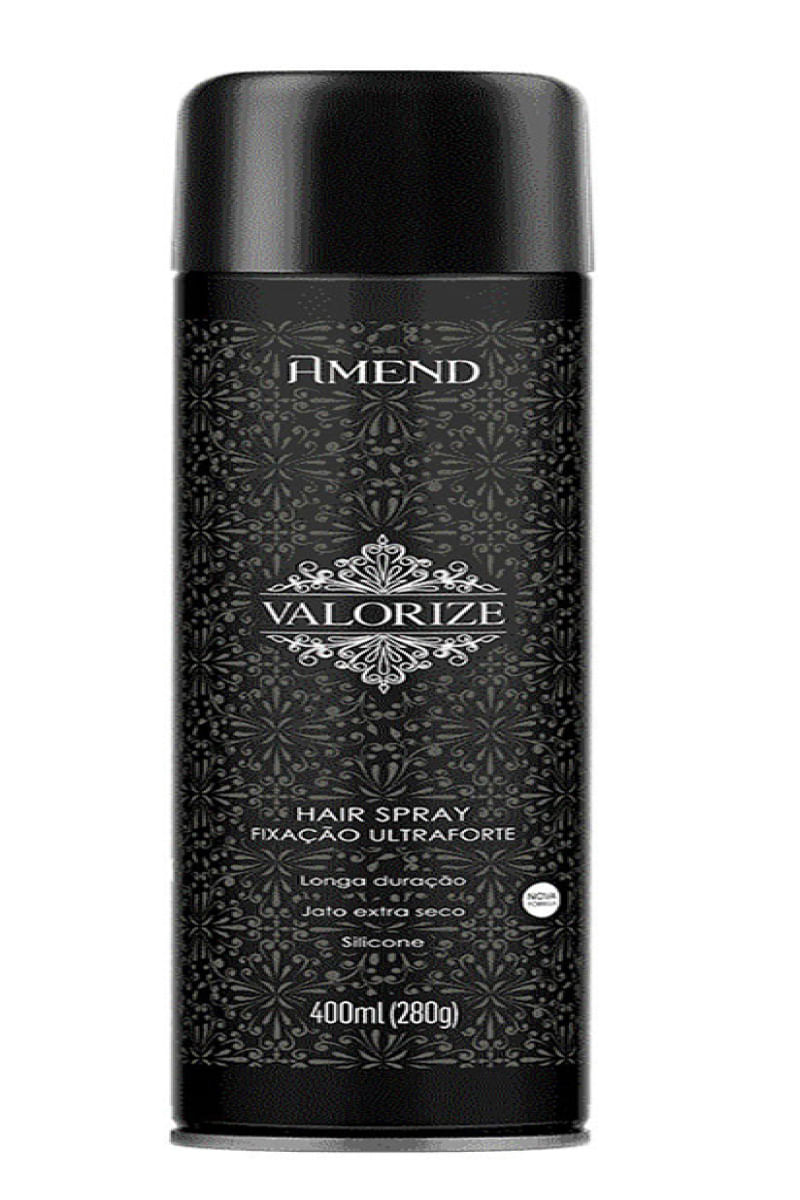 Spray Fixador Valorize Fixação Ultraforte 400ml - AMEND