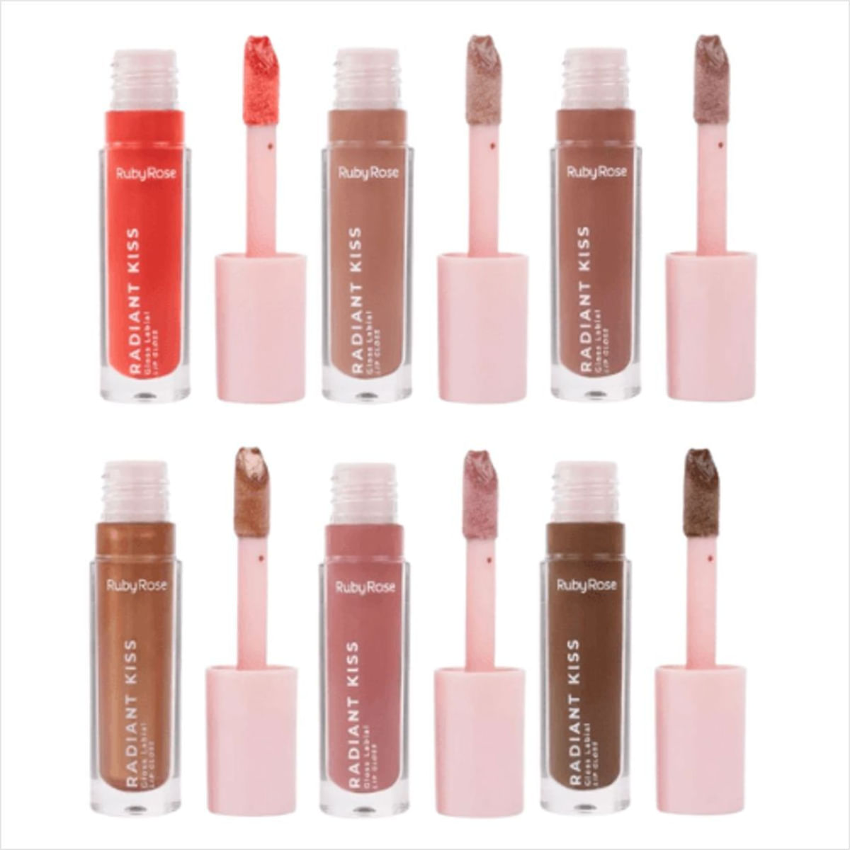 Ruby Rose Gloss Labial Radiant Kiss 4g
