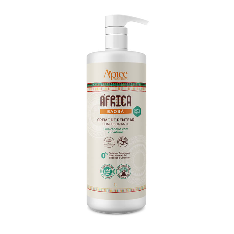 Creme de Pentear ÁFRICA Baobá Apse 1000ML