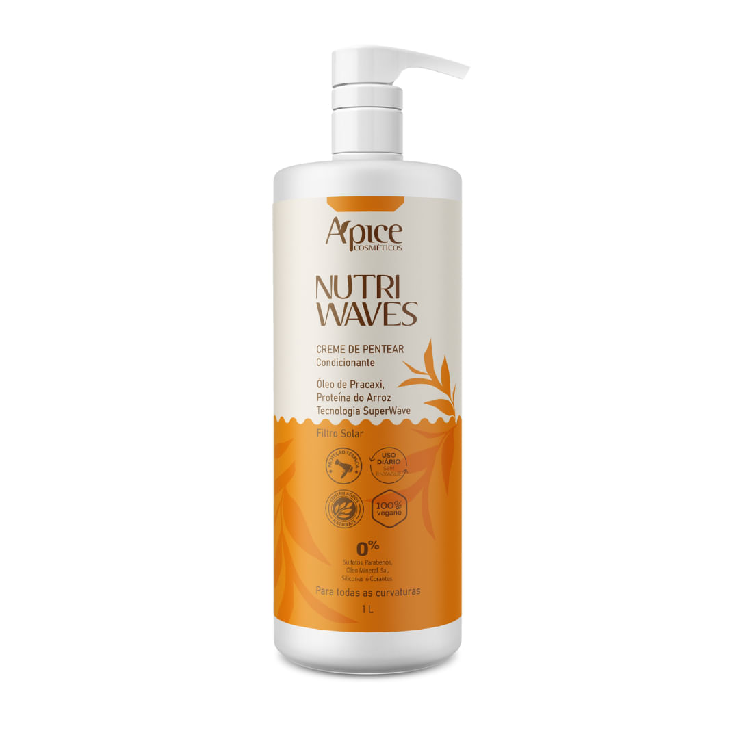 Creme de Pentear Nutri Waves Apse 1000ML