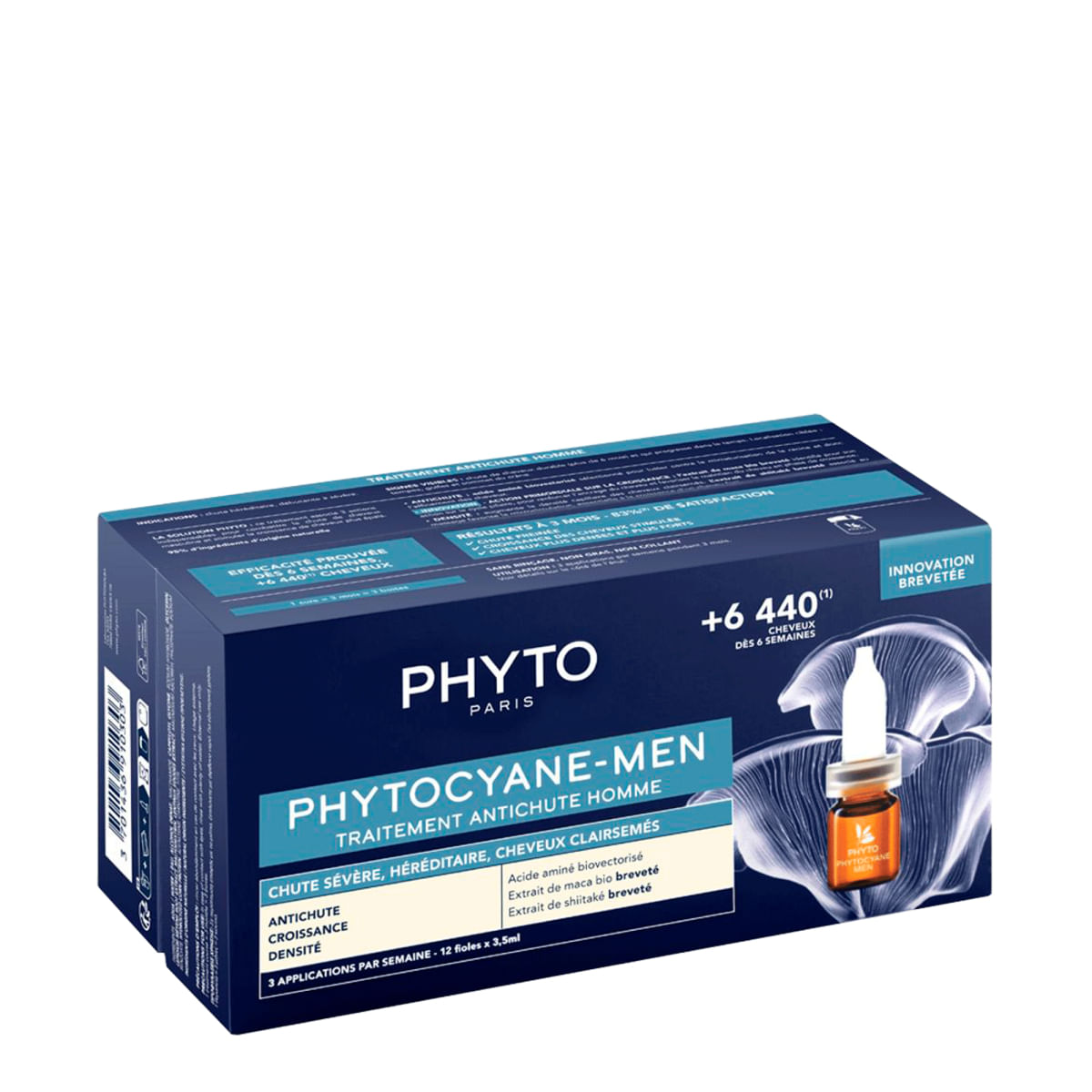 Phyto Paris Phytocyane Men - Tratamento para Queda Capilar Progressiva 12x3.5