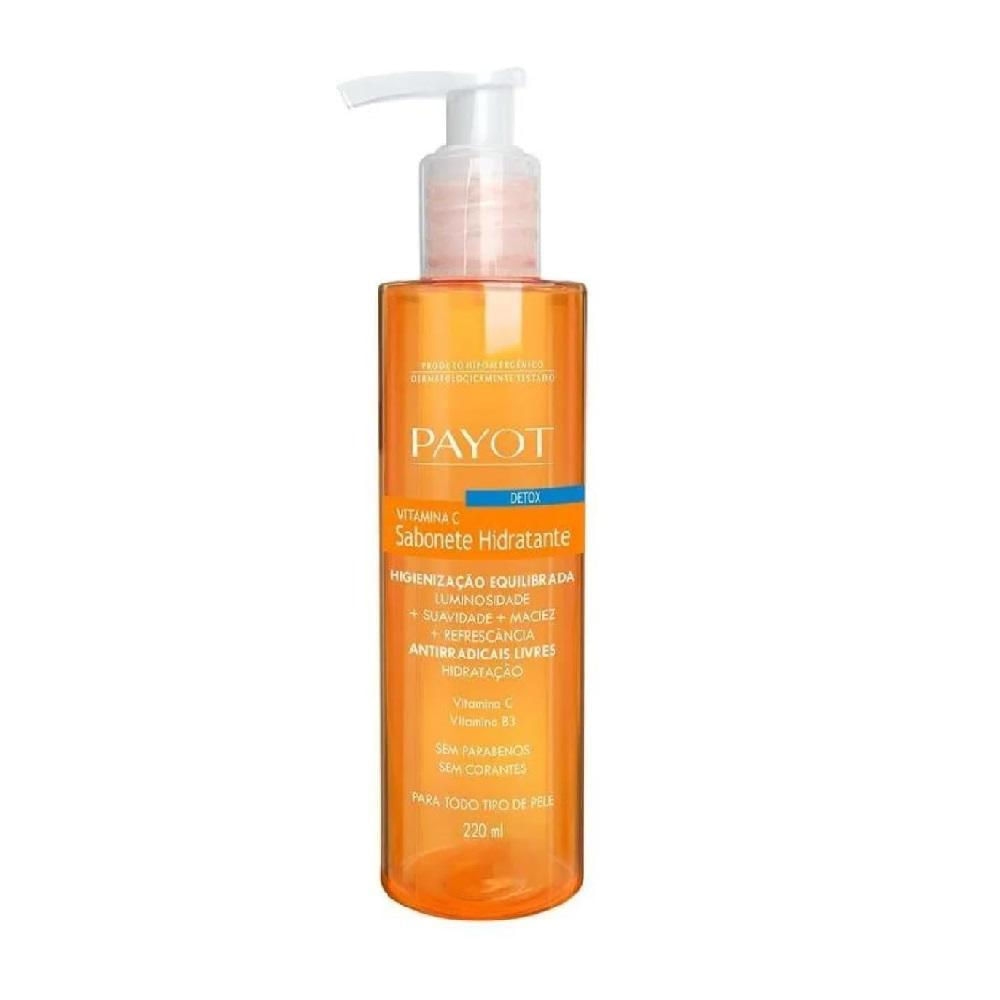PAYOT SABONETE LOCAO LIQUIDO DETOX VITAMINA C 220ML