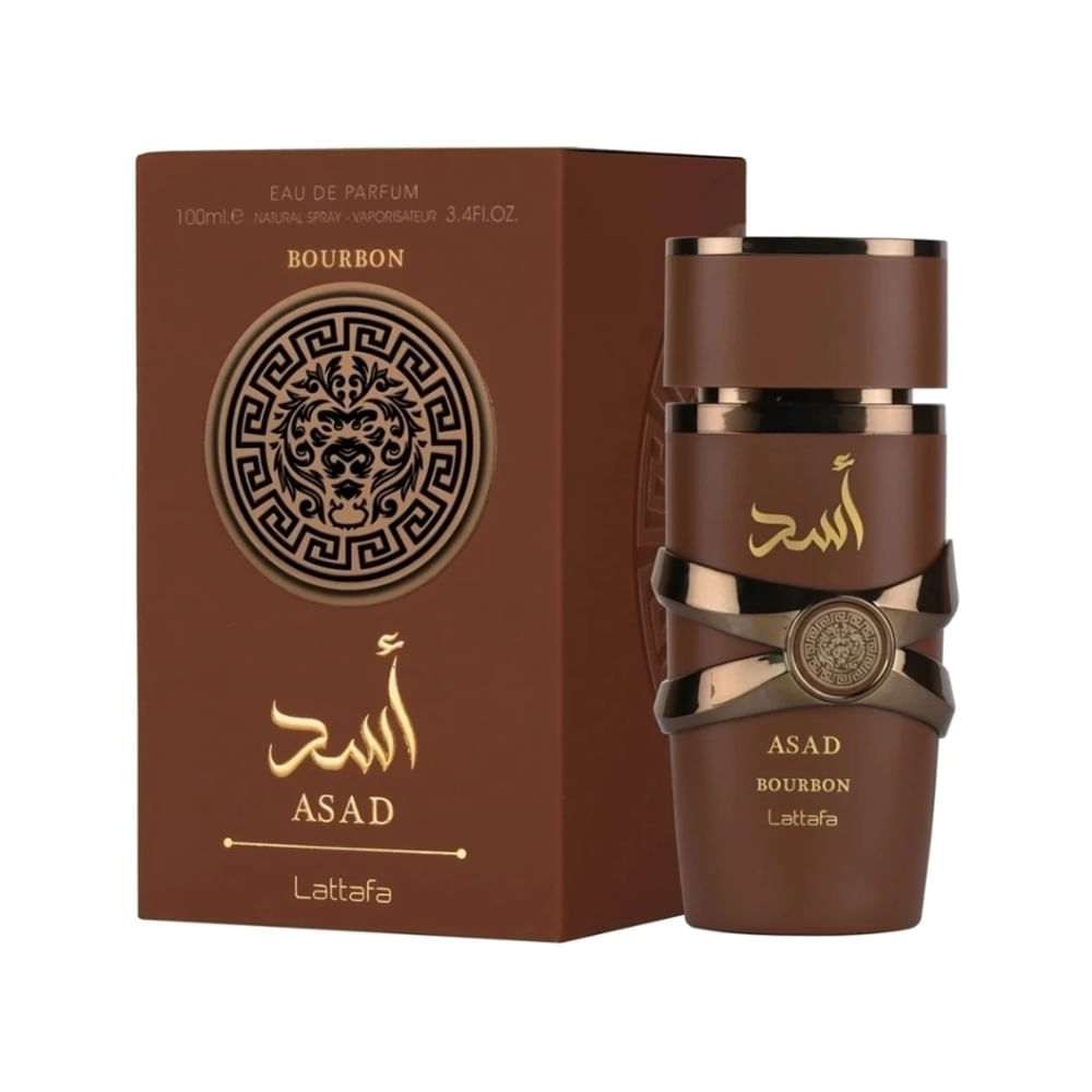 Asad Bourbon Lattafa Eau de Parfum Masculino