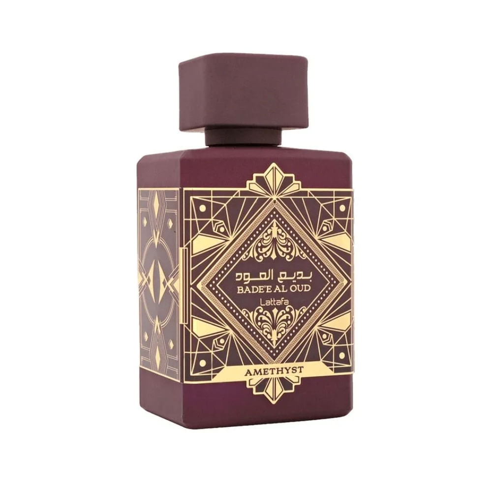 Lattafa Badee Al Oud Amethyst Eau de Parfum Perfume Árabe Unissex 100ml