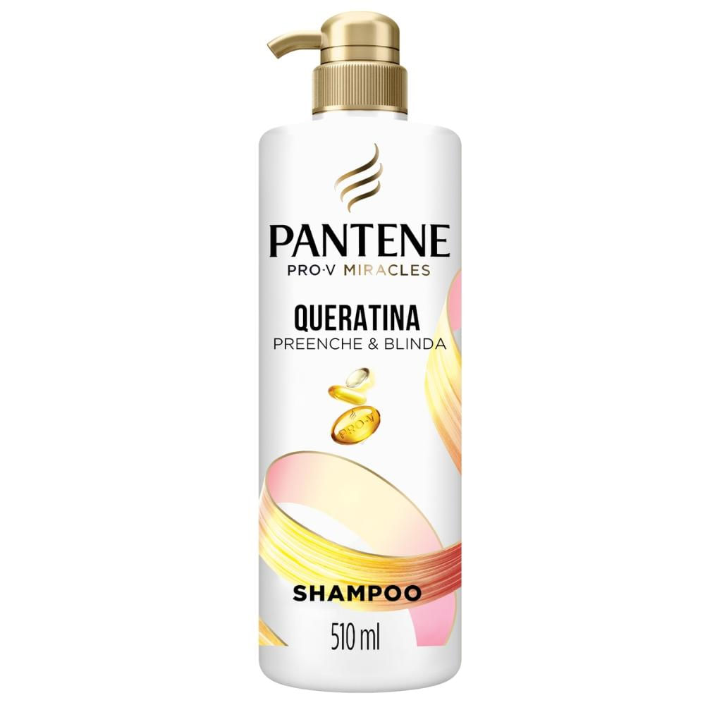 Shampoo Pantene Queratina 510ml