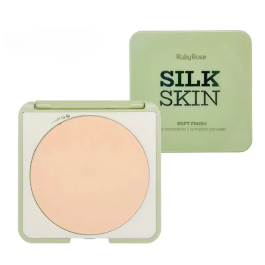 Pó Compacto Ruby Rose Silk Skin Soft Finish Citrine HB-T1400-3