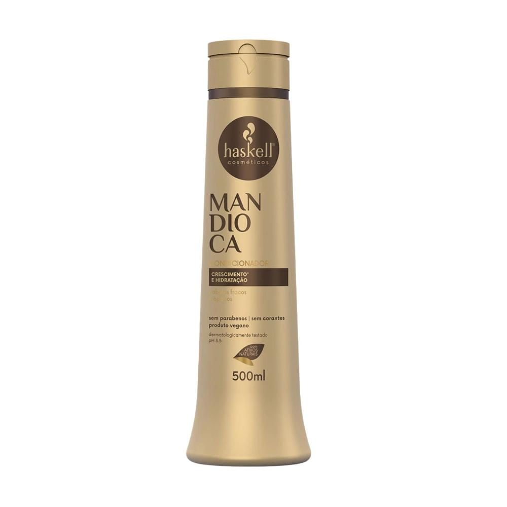 Condicionador Haskell Mandioca Força Crescimento 500 ml