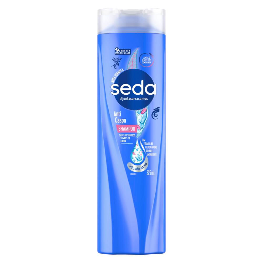 Shampoo Seda Anticaspa Cocriações Hidratação Diária 325ml