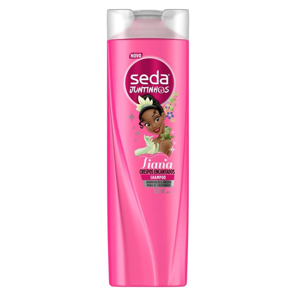 Shampoo Infantil Seda Juntinhos Tiana Crespos Encantados 300ml