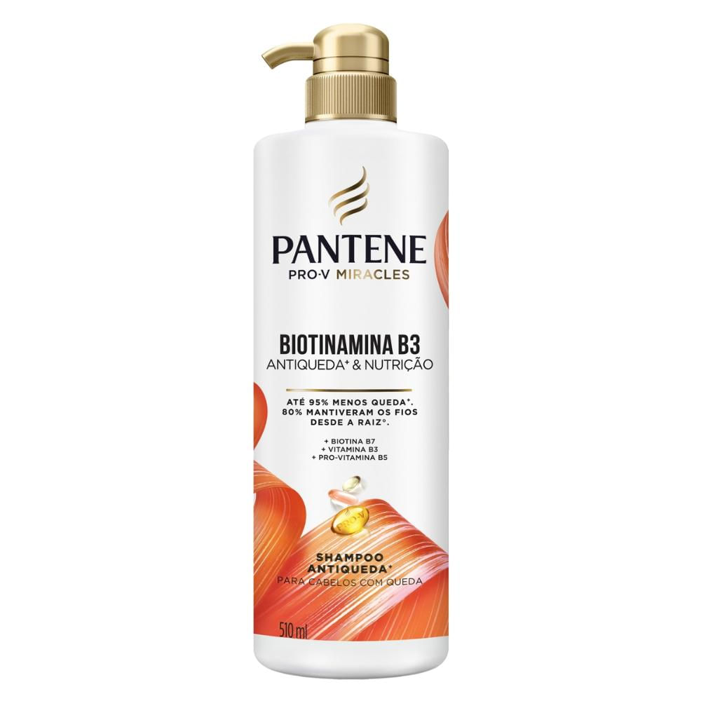 Shampoo Pantene Antiqueda Biotinamina B3 510ml