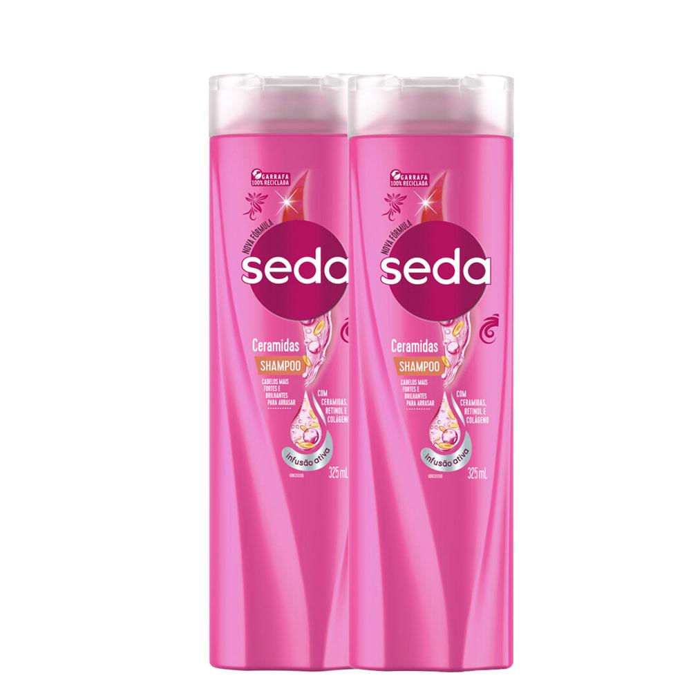 Kit 2 Shampoos Seda Cocriações Ceramidas 325ml