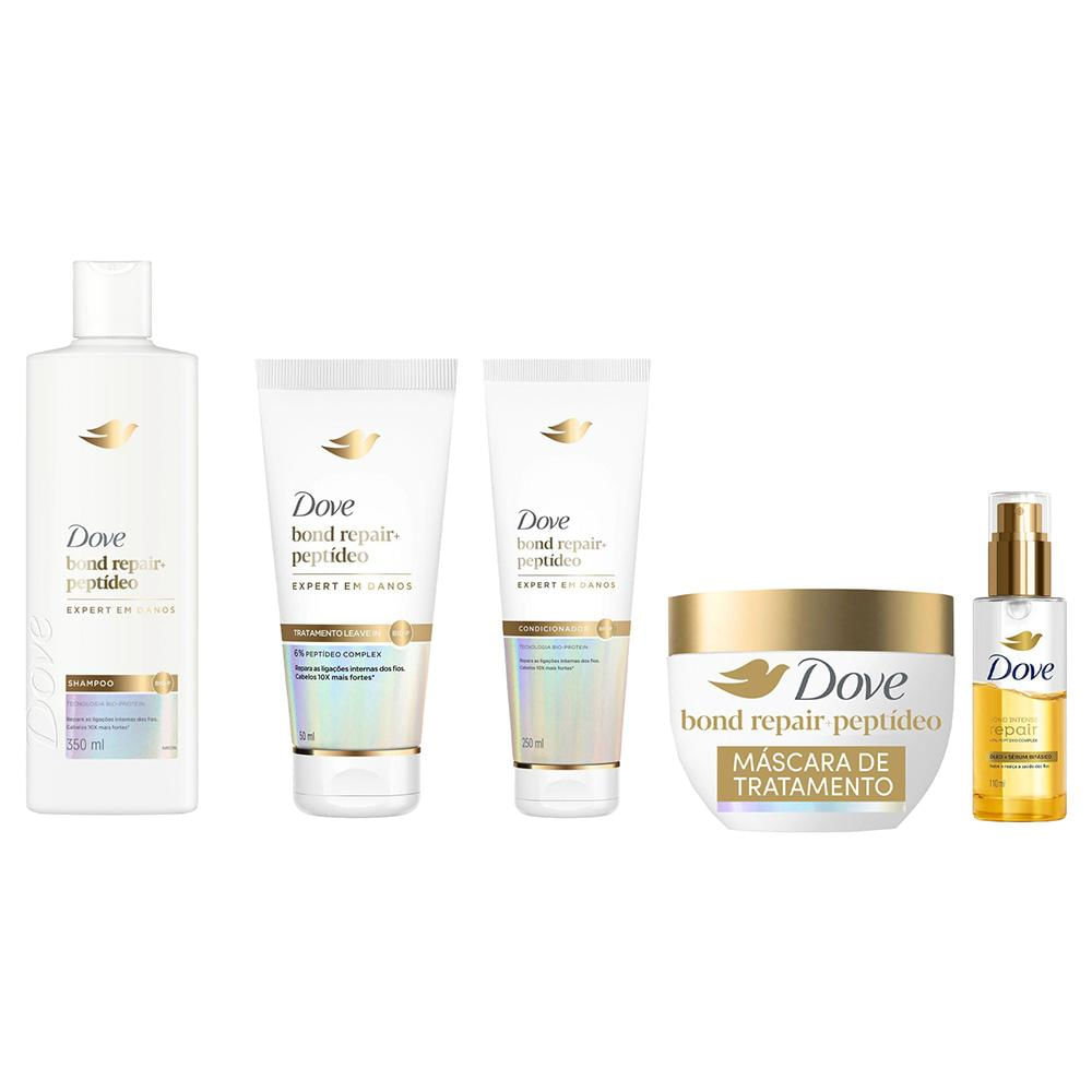 Kit Linha de Tratamento Dove Bond