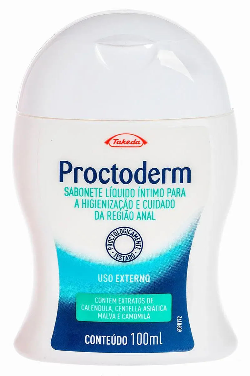 Proctoderm Sabonete Líquido Íntimo Higienização E Cuidado 100ml