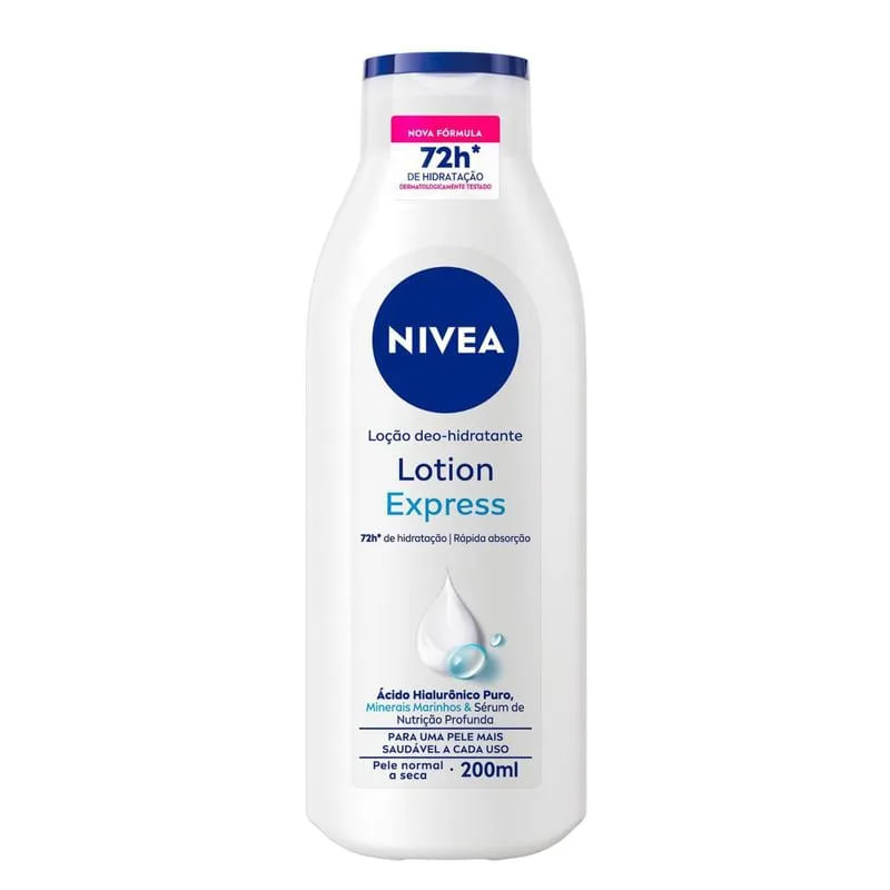 LOÇÃO HIDRATANTE NIVEA LOTION EXPRESS 200ML